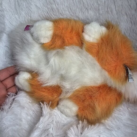 Gund Chuck Whiskas Kitty Cat Plush Orange White Yellow Eyes Advertising 16" 1999 - Picture 5 of 11